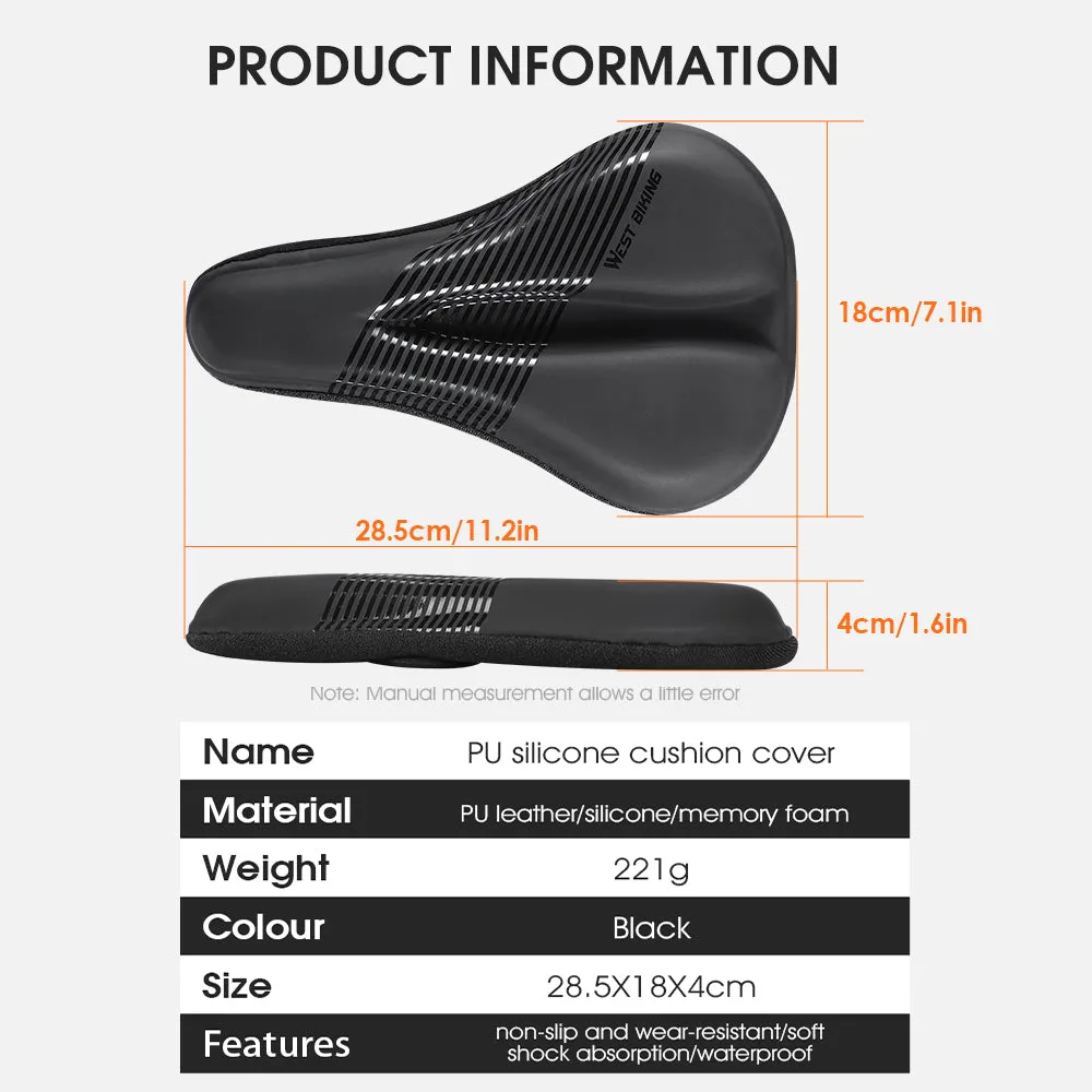 Anti-slip Bike Saddle Cover