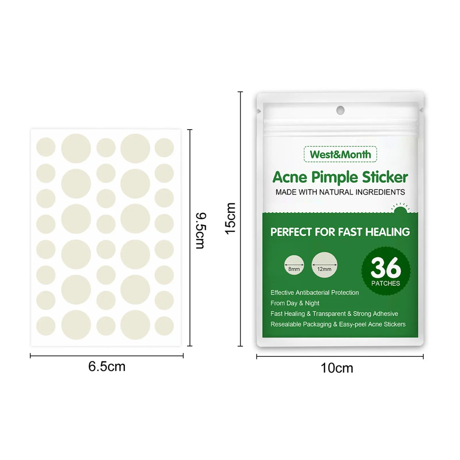 Invisible Acne Remover Pimple Absorbing Cover