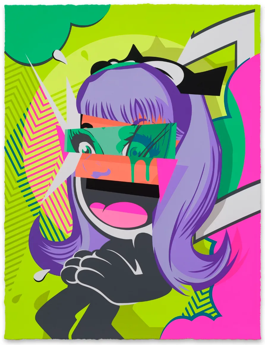 Relief Silkscreen Print by Pose- Jordan Nickel