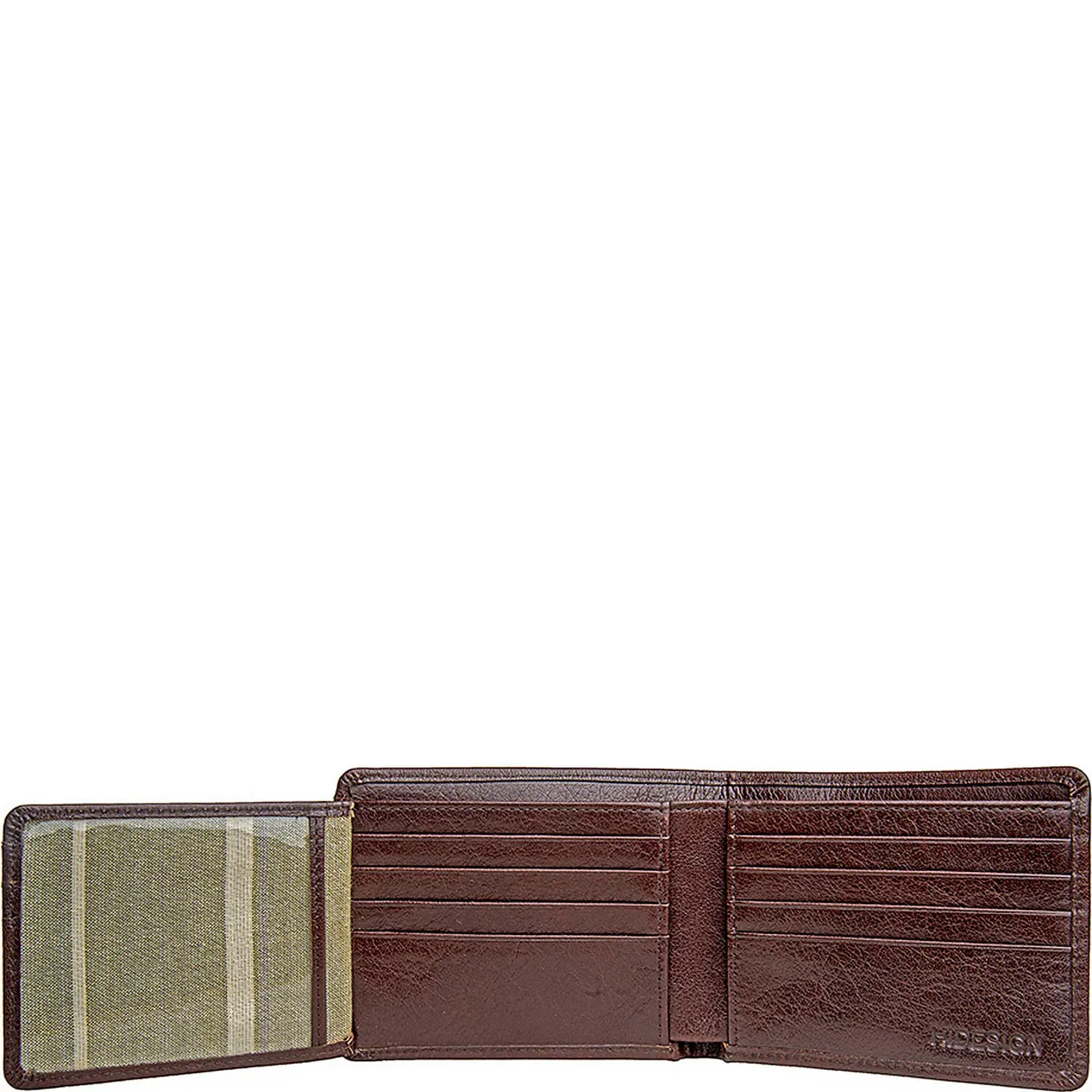 Vespucci RFID Blocking Buffalo Leather Trifold Wallet